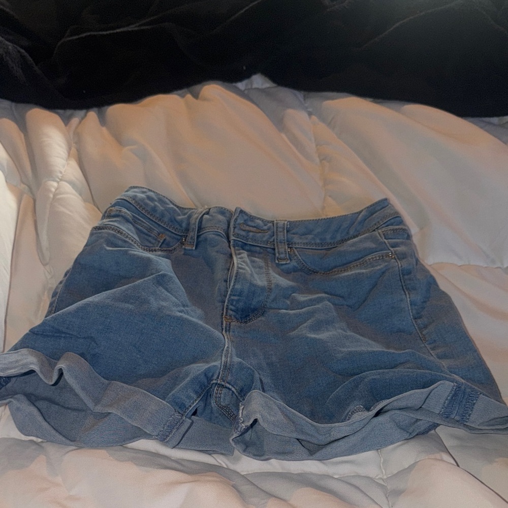 Denim Blue Women's Shorts